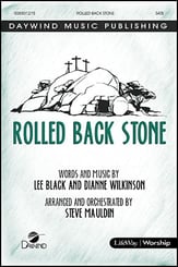 Rolled Back Stone SATB choral sheet music cover